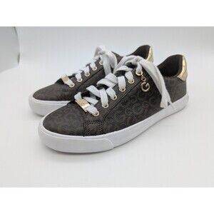 G By Guess monogram Signature sneakers size 6